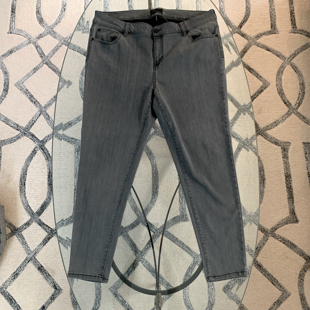 Celebrity Pink Size 18 Ankle Skinny Jeans Grey Wash Plus Stretch Jeggings